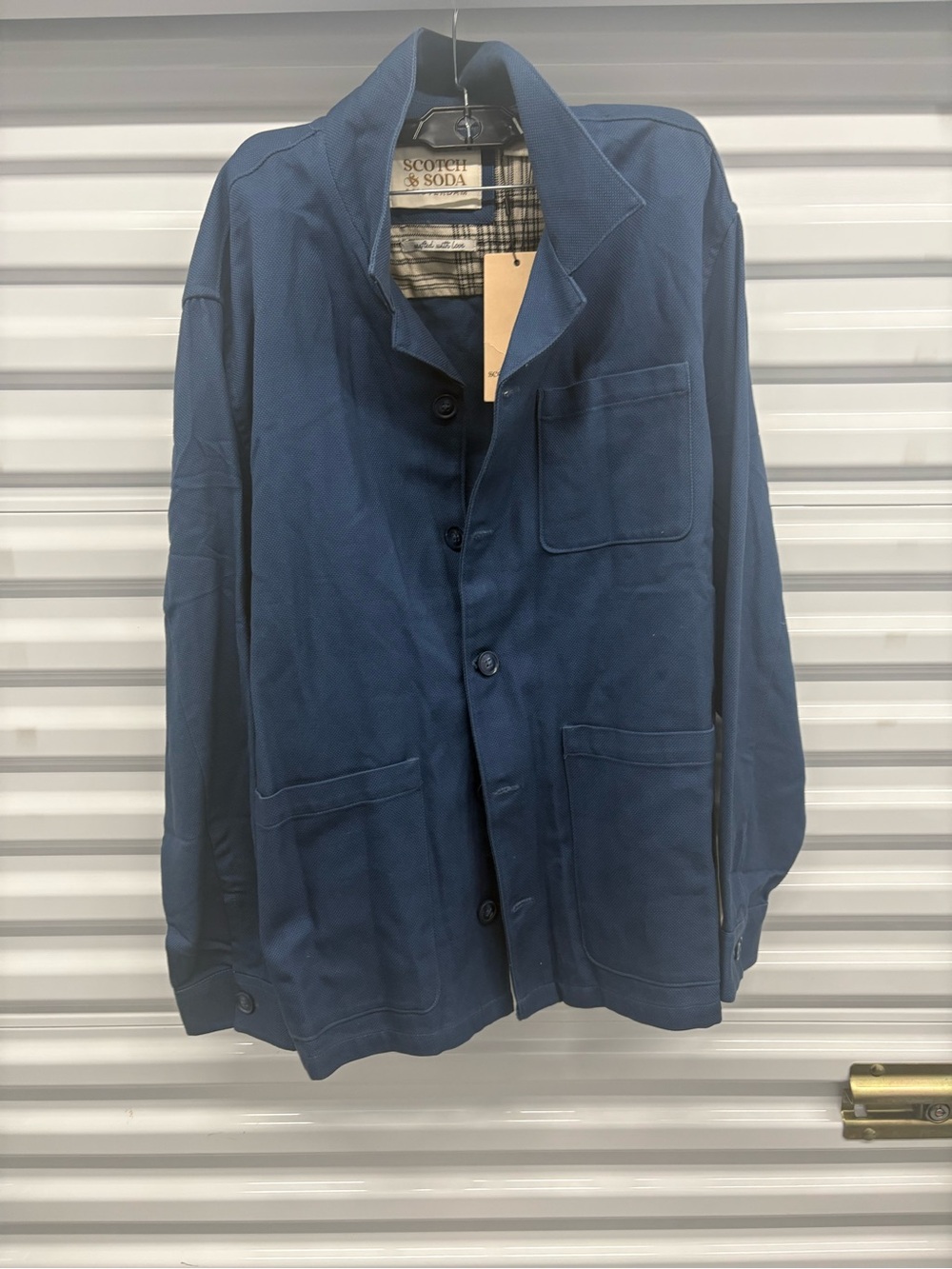 Scotch & Soda Navy Blue Workwear Jacket